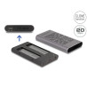 Delock Externes USB 20 Gbps Gehäuse für 2 x M.2 NVMe PCIe SSD mit USB Type-C™ Buchse und Klon Funktion