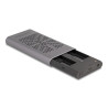 Delock Externes USB 20 Gbps Gehäuse für 2 x M.2 NVMe PCIe SSD mit USB Type-C™ Buchse und Klon Funktion