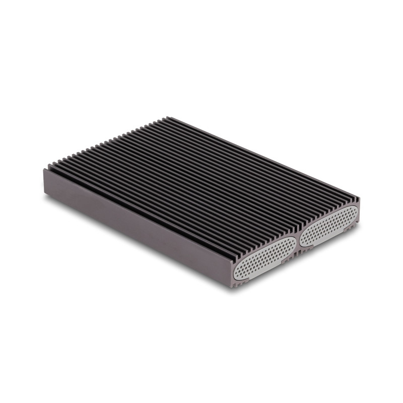 Delock Externes USB Type-C™ Dual Combo Gehäuse für 2 x M.2 NVMe PCIe oder SATA SSD - werkzeugfrei