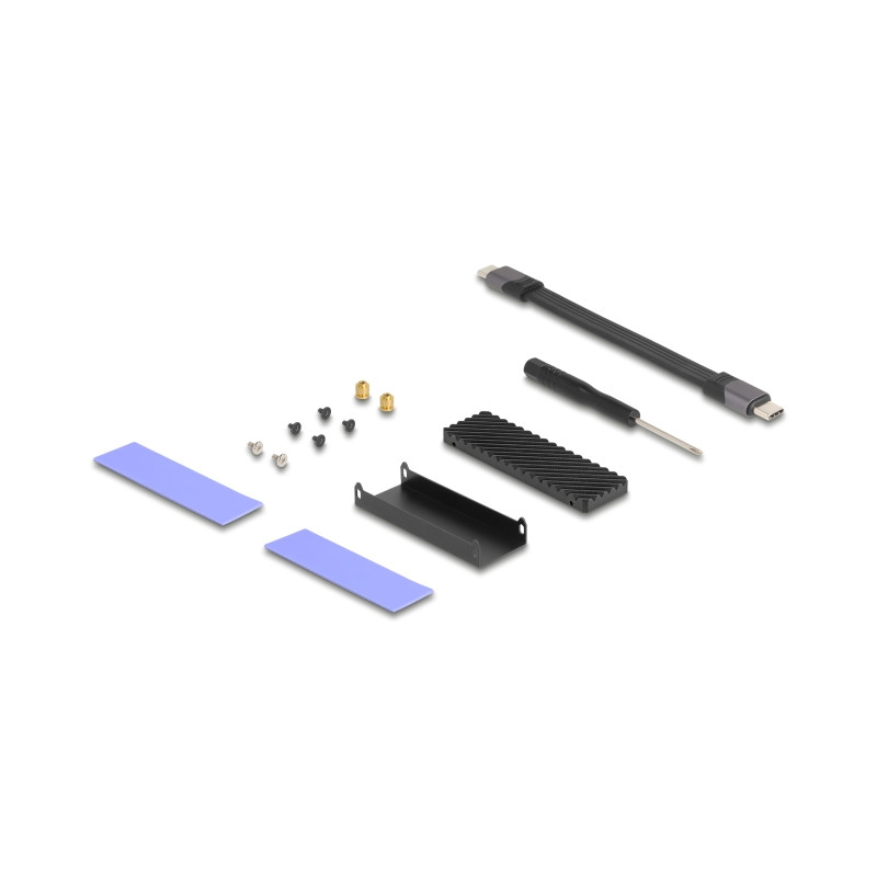 Delock USB Type-C™ 40 Gbps Gehäuse für 1 x M.2 NVMe PCIe SSD