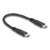 Delock Externes USB Type-C™ 20 Gbps Combo Gehäuse für M.2 NVMe PCIe oder SATA SSD - werkzeugfrei
