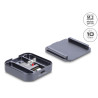 Delock Magnetisches Gehäuse USB Type-C™ 10 Gbps für 1 x M.2 NVMe oder SATA SSD