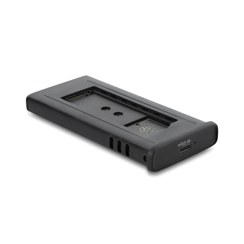 Delock USB Type-C™ 40 Gbps Gehäuse für 1 x M.2 NVMe PCIe SSD mit Lüfter - werkzeugfrei