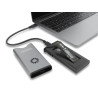 Delock USB Type-C™ 40 Gbps Gehäuse für 1 x M.2 NVMe PCIe SSD mit Lüfter - werkzeugfrei