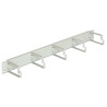 Delock 19″ Kabelmanagement Panel grau