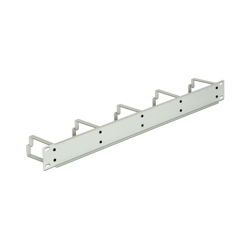 Delock 19″ Kabelmanagement Panel grau
