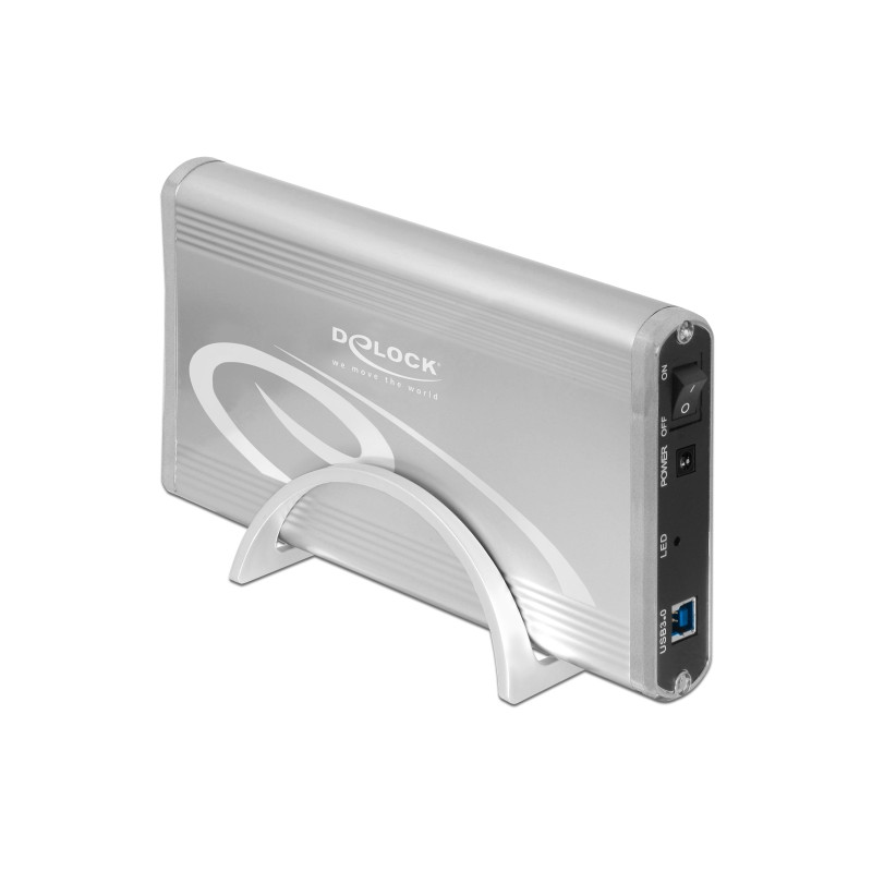 Delock 3.5″ Externes Gehäuse SATA HDD - USB 3.0