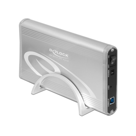 Delock 3.5″ Externes Gehäuse SATA HDD - USB 3.0