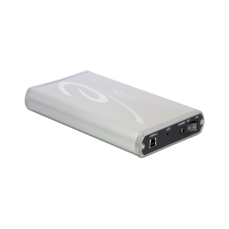 Delock 3.5″ Externes Gehäuse SATA HDD - USB 3.0