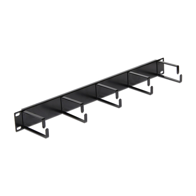 Delock 19″ Kabelmanagement Panel schwarz