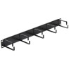 Delock 19″ Kabelmanagement Panel schwarz