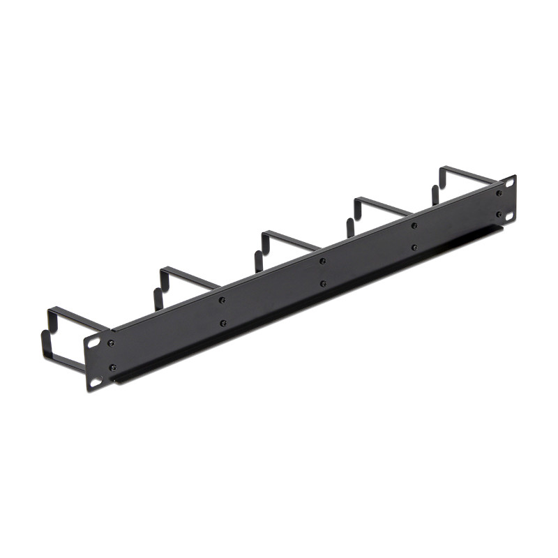 Delock 19″ Kabelmanagement Panel schwarz
