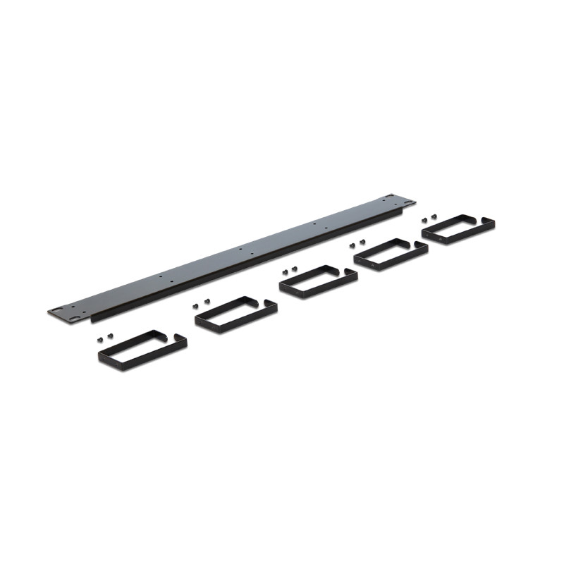 Delock 19″ Kabelmanagement Panel schwarz