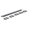 Delock 19″ Kabelmanagement Panel schwarz