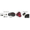 Delock Ergonomische vertikal optische 5-Tasten Maus 2,4 GHz kabellos