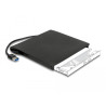 Delock Externes Gehäuse für 5.25″ Ultra Slim SATA Laufwerke 9,5 mm zu USB Typ-A Stecker