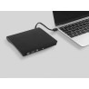 Delock Externes Gehäuse für 5.25″ Ultra Slim SATA Laufwerke 9,5 mm zu USB Typ-A Stecker