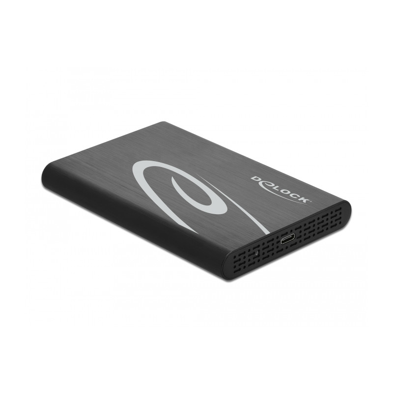 Delock Externes Gehäuse für 2.5″ SATA HDD / SSD mit USB 10 Gbps