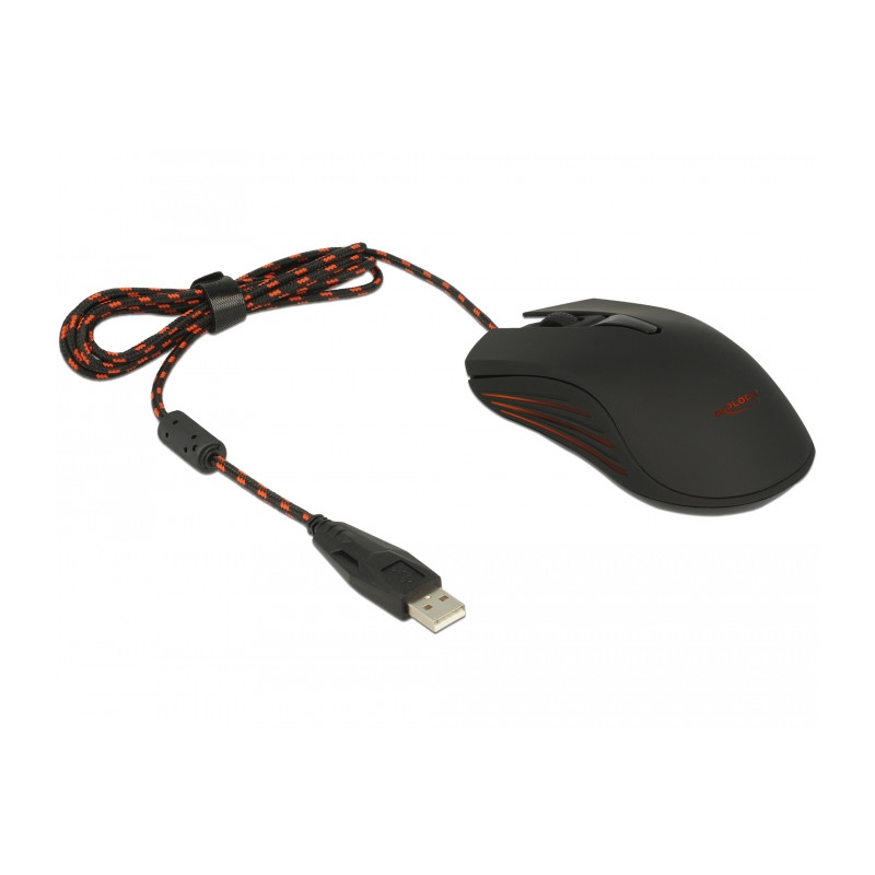 Delock Optische 4-Tasten USB Gaming Maus