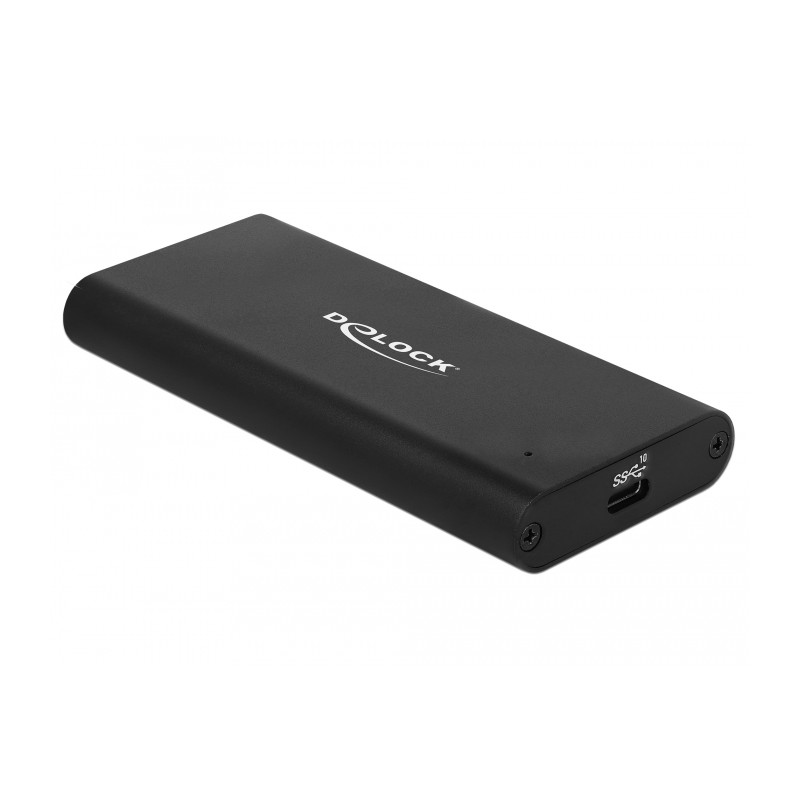 Delock Externes Gehäuse für M.2 NVMe PCIe SSD mit SuperSpeed USB 10 Gbps (USB 3.1 Gen 2) USB Type-C™ Buchse