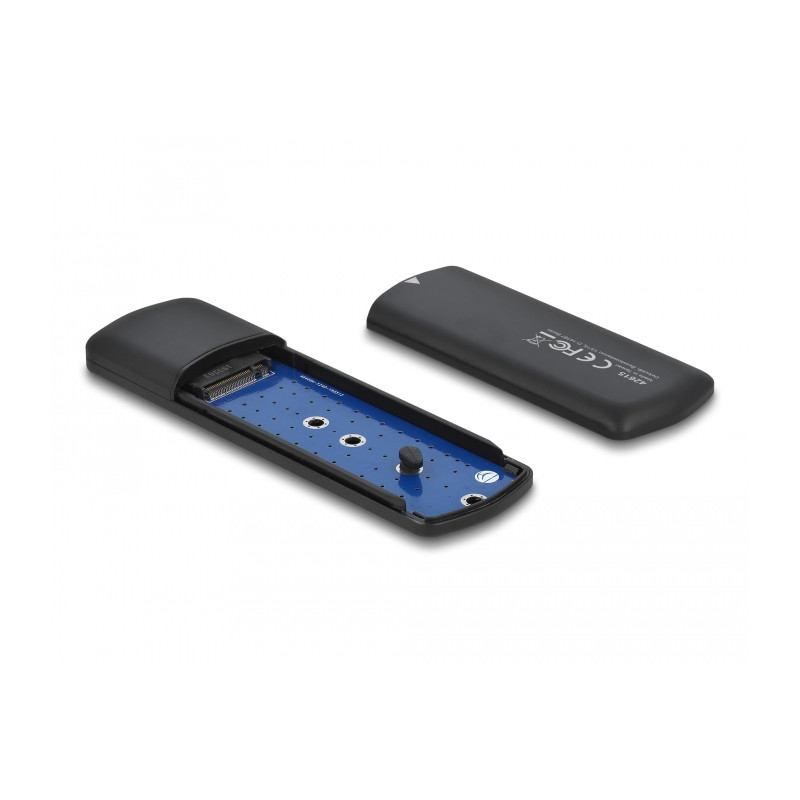 Delock Externes Gehäuse für M.2 NVMe PCIe SSD mit USB Type-C™ Buchse - werkzeugfrei