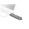Delock Externes Gehäuse für M.2 NVMe PCIe SSD mit USB Type-C™ und Typ-A Stecker