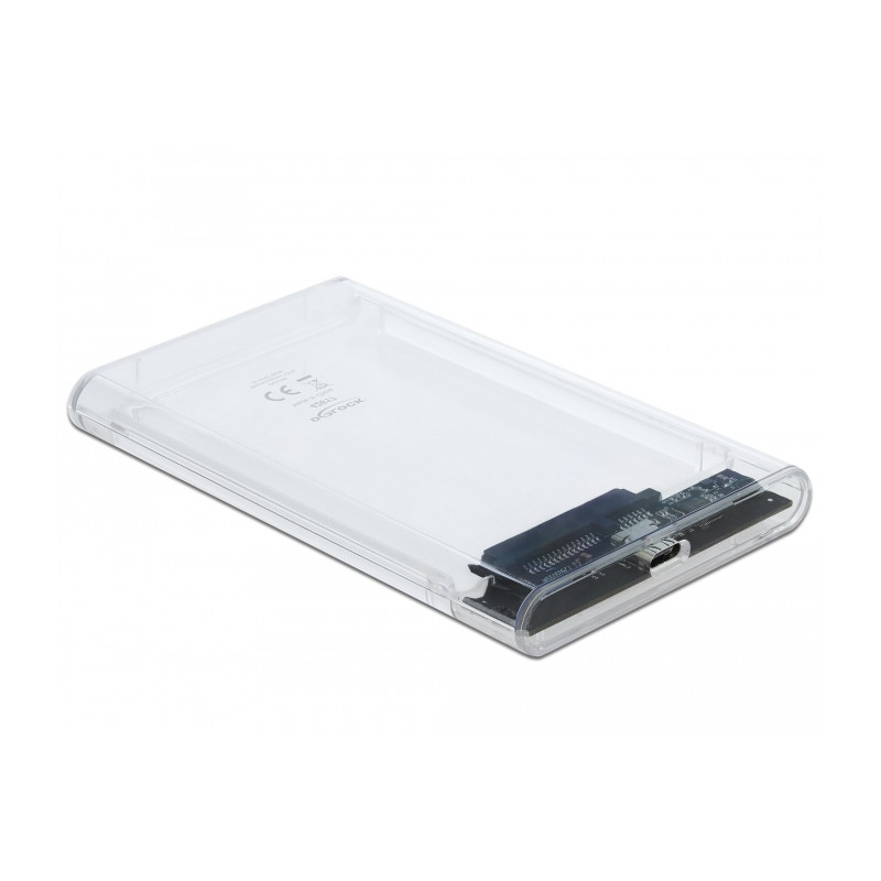 Delock Externes Gehäuse für 2.5″ SATA HDD / SSD mit SuperSpeed USB 10 Gbps (USB 3.1 Gen 2)
