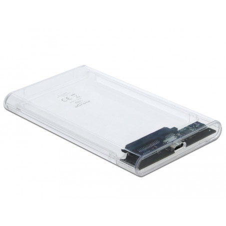 Delock Externes Gehäuse für 2.5″ SATA HDD / SSD mit SuperSpeed USB 10 Gbps (USB 3.1 Gen 2)