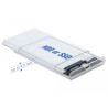 Delock Externes Gehäuse für 2.5″ SATA HDD / SSD mit SuperSpeed USB 10 Gbps (USB 3.1 Gen 2)