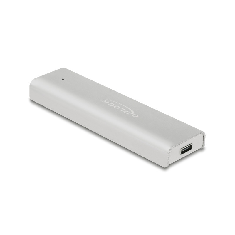 Delock Externes Gehäuse für M.2 NVMe PCIe SSD mit SuperSpeed USB 10 Gbps (USB 3.2 Gen 2) USB Type-C™ Buchse