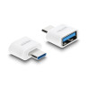 Delock Optische 4-Tasten USB Typ-A + USB Type-C™ Desktop Maus
