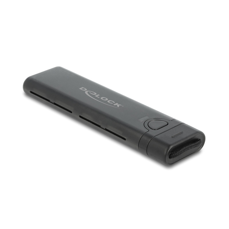 Delock Externes USB Type-C™ Combo Gehäuse für M.2 NVMe PCIe oder SATA SSD - werkzeugfrei