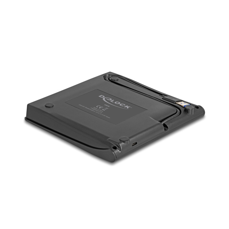 Delock Externes Gehäuse für 5.25″ Slim SATA Laufwerke 12,7 mm zu SuperSpeed USB 5 Gbps Typ-A Stecker