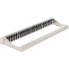 Delock 19″ Keystone Patchpanel 48 Port 1 HE schwarz