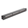 Delock 19″ Kupplungs-Patchpanel 24 Port Cat.6