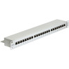Delock 19″ Patchpanel 24 Port Cat.6 grau