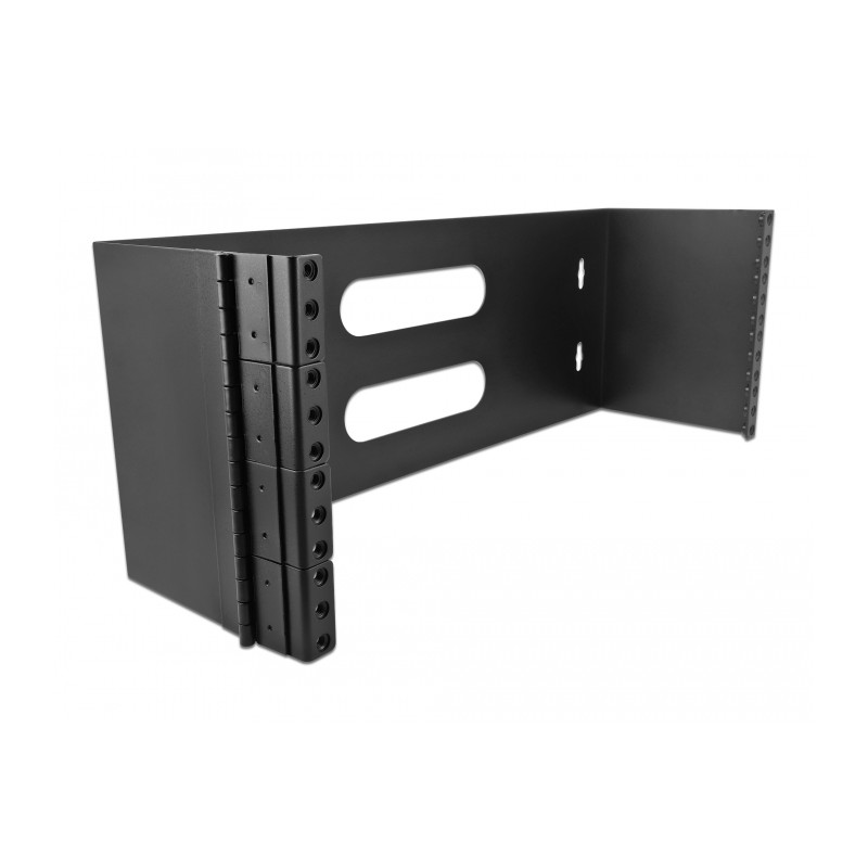Delock 19″ Wandhalterung 4 HE schwarz