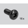 Delock 19″ Wandhalterung 4 HE schwarz