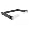 Delock 19″ Wandhalterung 1 HE faltbar schwarz
