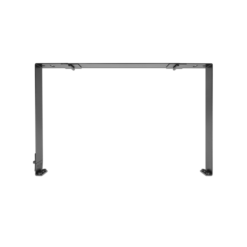Delock 19″ Wandhalterung 1 HE faltbar schwarz