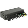 Delock Keystone Desktop Patchpanel 8 Port schwarz