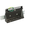 Delock Keystone Desktop Patchpanel 8 Port schwarz