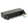 Delock Keystone Desktop Patchpanel 12 Port schwarz