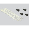Delock 19″ Keystone Patchpanel 24 Port drehbar schwarz