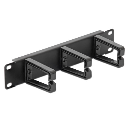 Delock 10″ Kabelmanagement Panel schwarz