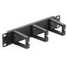 Delock 10″ Kabelmanagement Panel schwarz