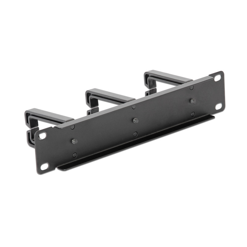 Delock 10″ Kabelmanagement Panel schwarz