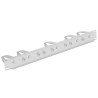 Delock 19″ Kabelmanagement Panel universal grau