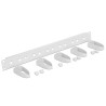 Delock 19″ Kabelmanagement Panel universal grau
