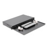 Delock 19″ LWL Glasfaser Spleißbox 48 Fasern